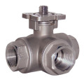 Flanged Three Way Hard Sealing Ball Valve